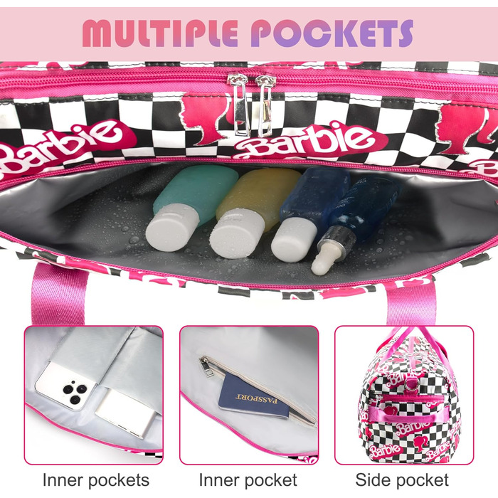 Дитяча спортивна сумка-рюкзак для плавання та гімнастики з відділенням для взуття та мокрих речей, яскрава сумка з принтом 'Райдуга' для дівчаток