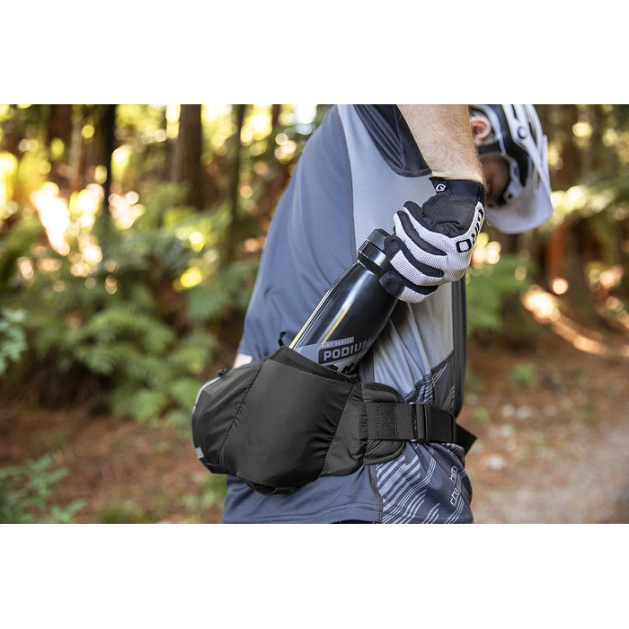 Фляга для води Camelbak Podium 24oz, 710 мл, чорна, з самозакривним носиком, без BPA/BPS/BPF, легко миється (2 шт.)