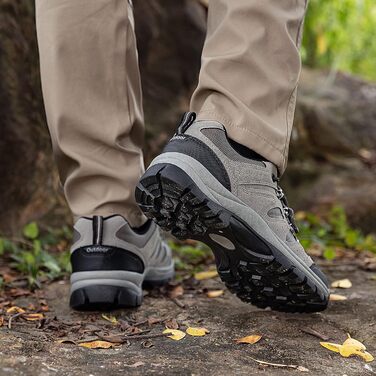 Черевики для ходьби CC Los - водонепроникні чоловічі туристичні черевики, зручні, легкі, дихаючі, розмір 40-48, коричневі. Водонепроникні, Outdoor, 1 розмір більше