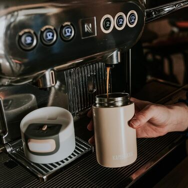 Термочашка Kambukka ETNA ICED LATTE 300 мл з нержавіючої сталі, ізольована, для кави та напоїв, герметична, тримає 5 годин гарячим і 11 годин холодним