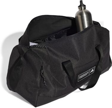 Сумка спортивна adidas 4ATHLTS, синя, розмір S, 20x45,5x23 см, чорні вставки