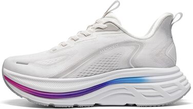 Жіночі спортивні кросівки ALLSWIFIT Slip-On: зручне взуття для фітнесу, тенісу та тренувань, білі, розмір 39 EU