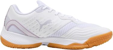 Спортивне взуття PUMA Solarflash III W для залу - чоловіче/жіноче, 42.5 EU, білий/фіолетовий/малиновий