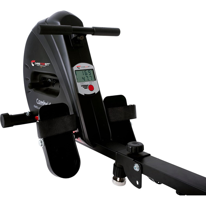 Гребний тренажер Christopeit Sport Cambridge II Black, чорний, домашній, індивідуальний