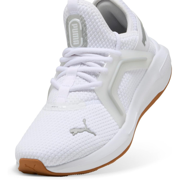 Кросівки для тренувань PUMA Softride Enzo Evo, чорно-сірі, 41 EU, білий, срібний, чорний