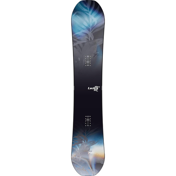 Жіноча сноуборд-дошка Nitro Lectra Leaf 152 см, All Mountain, Directional Twin, для початківців, камбер Cam-Out, 2025