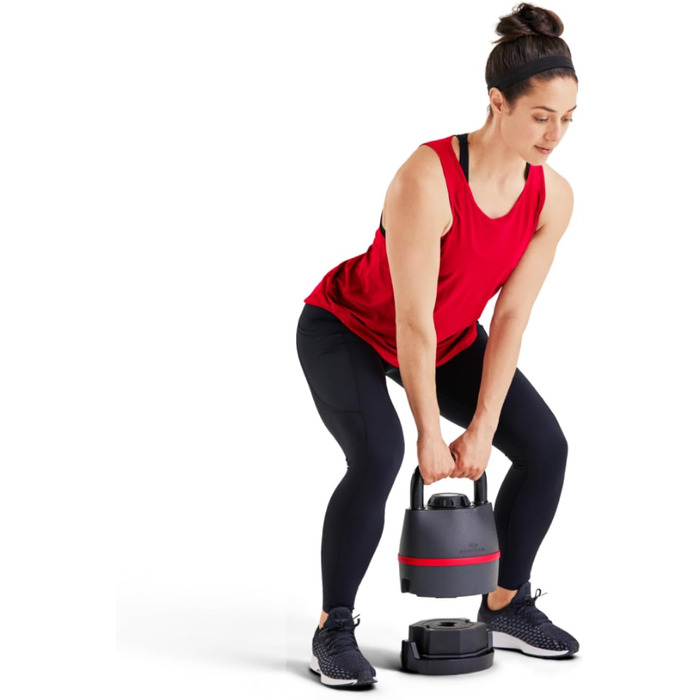 Регульована гантель Bowflex SelectTech, гиря 3.5-18 кг, система змінної ваги