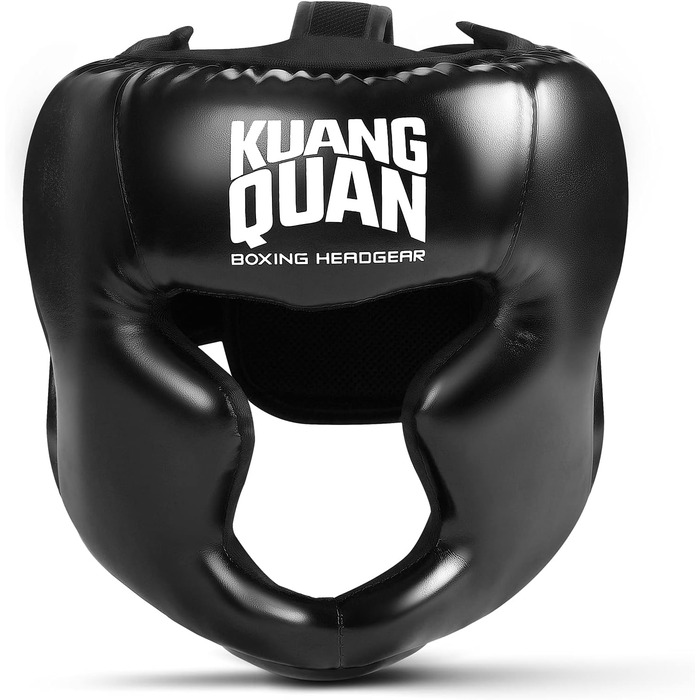 Захисний шолом для боксу та кікбоксингу Kuang Quan, боксерський шолом для MMA, тренувань, з максимальним захистом обличчя