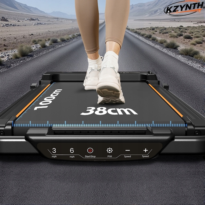 Складана електрична бігова доріжка для дому KZYNTH 2в1 Walkingpad, 10 км/год, з пультом керування