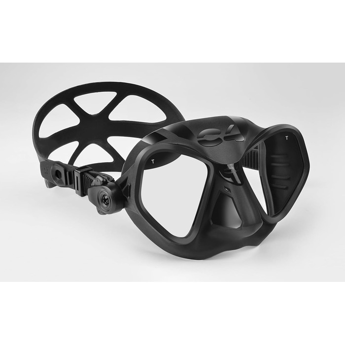Маска для підводного плавання C4 Condo-R Black Snake Camu Carbon для апное, дайвінгу та снорклінгу
