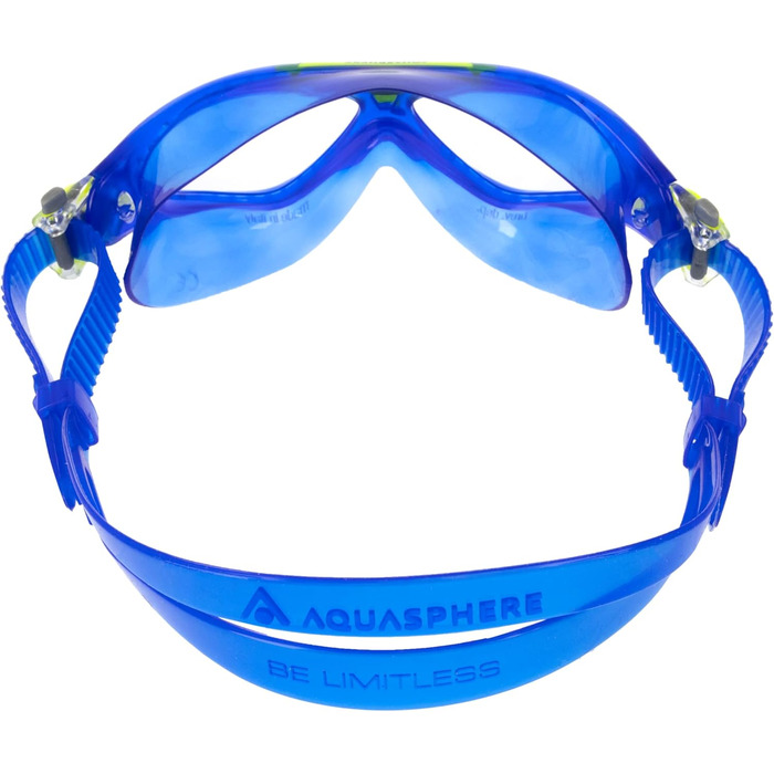 Дитячі плавальні окуляри AQUASPHERE Vista JR, прозорі лінзи, UV-захист, силіконова прокладка, для хлопчиків і дівчаток від 6 років, антифог, прозоро-рожеві
