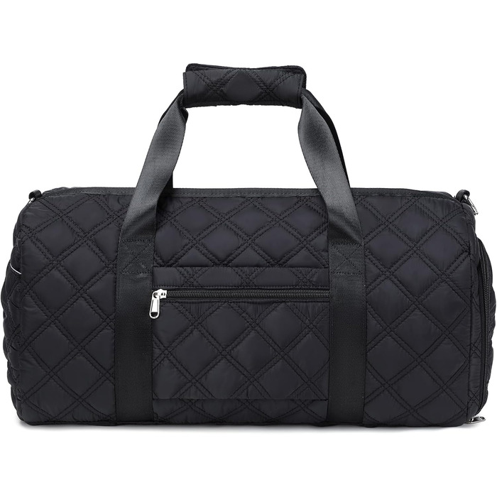 Спортивна сумка для підлітків, з відділеннями для взуття та мокрого одягу, для танців, плавання, подорожей та ночівель (Бежева)