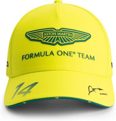 Кепка Aston Martin F1 2025 Фернандо Алонсо, колір: зелений (кремовий)