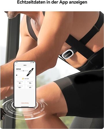 Пульсометр iGPSPORT HR50 Bluetooth ANT+ для велоспорту, бігу, фітнесу (водонепроникний)