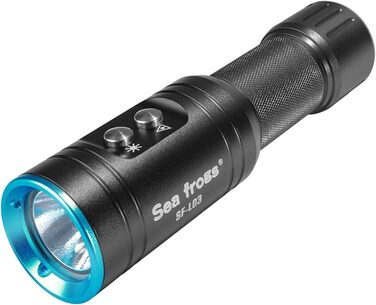 Ліхтар для дайвінгу Sea Frogs SF-L03-KL: водонепроникний, перезаряджуваний, глибина до 100 метрів