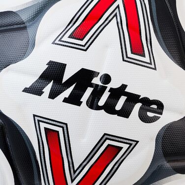 Професійний футбольний м'яч Mitre Delta Max, розмір 5, білий/помаранчевий/зелений/золотий, унісекс