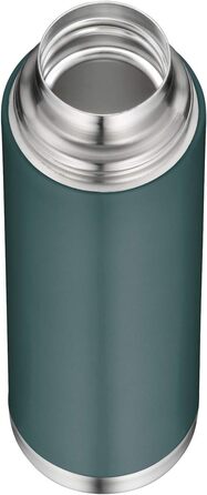 Термос alfi isoTherm Eco 750 мл, нержавіюча сталь, бірюзовий, з кришкою-чашкою, герметичний, тримає тепло 12 годин, холод 24 години, BPA-free
