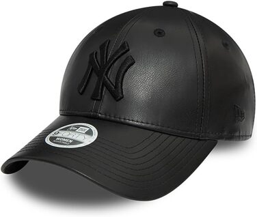 Кепка New Era WMNS 9Forty Adjustable NY Yankees чорного кольору, універсальний розмір