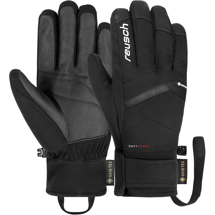 Чоловічі рукавички Reusch Blaster Gore-Tex, екстра теплі, водонепроникні, дихаючі, чорні/білі, розмір 10