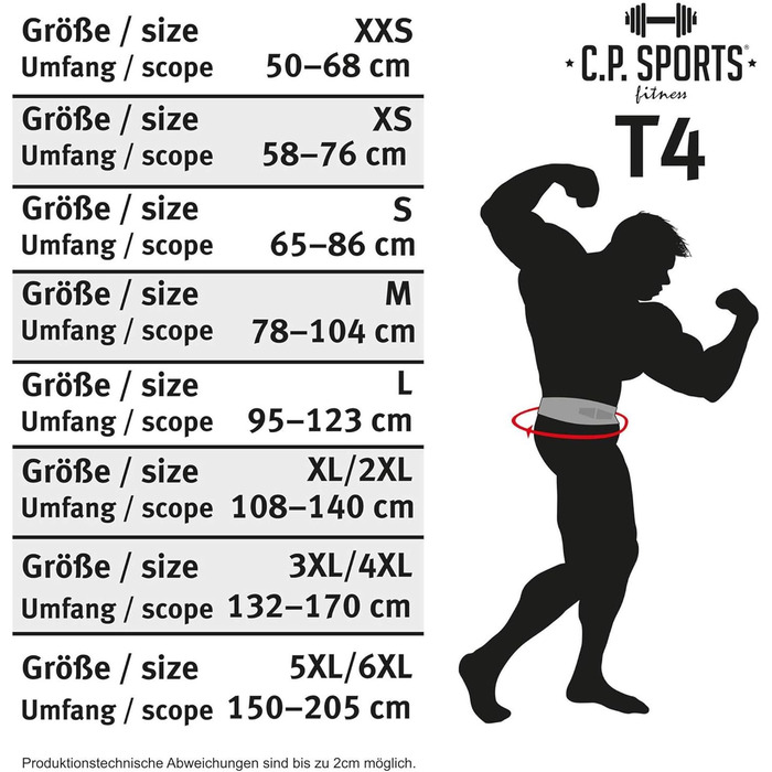Шкіряний пояс для важкої атлетики C.P. Sports, XXS-6XL, чорний/білий, для пауерліфтингу, бодібілдингу, фітнесу, анатомічний, для жінок і чоловіків