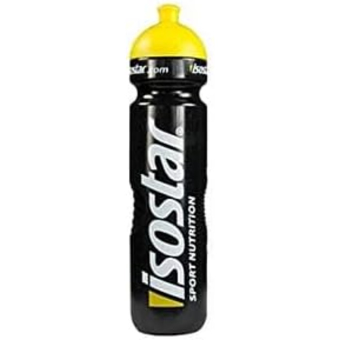 Спортивна пляшка для води Isostar 1000 мл, BPA-free, для бігу, велоспорту, тренажерного залу, туризму, герметична кришка Push & Pull (набір 3 шт.)