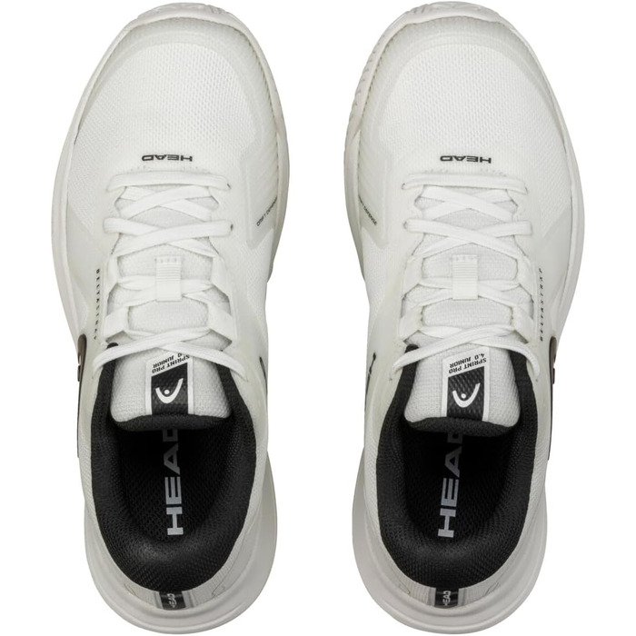 Тенісні кросівки HEAD Sprint Pro 4.0 Junior - унісекс, білий/чорний (36.5 EU)