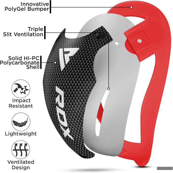 Захист для чоловіків RDX - бокс, кікбоксинг, ММА, тайський бокс, гандбол, карате, БЖЖ, тхеквондо. Захист паху, труси, спортивні
