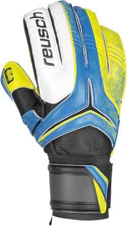 Воротарські рукавички Reusch Receptor SG Extra для дорослих, розмір 10, синьо-жовті