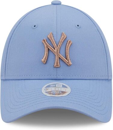 Жіноча кепка New Era New York Yankees MLB League Essential 9Forty, регульована, чорно-фіолетова