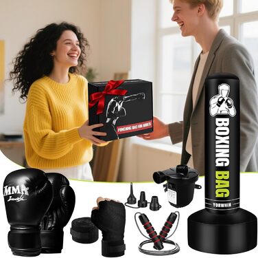 Надувний боксерський мішок Boxsack 180 см для дорослих, для ММА, муай-тай, фітнесу