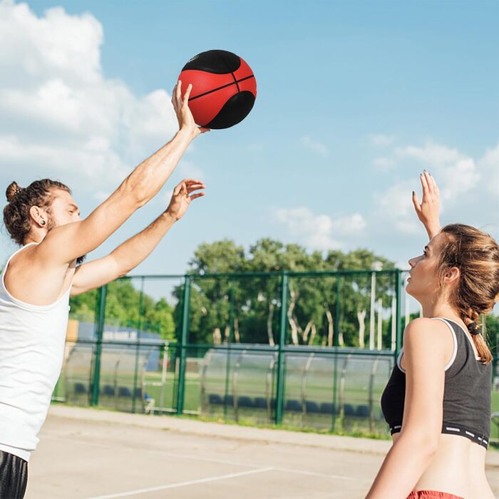 Баскетбольний м’яч Sportfly важкий 1 кг, розмір 6, для тренувань у приміщенні та на вулиці, для розвитку дриблінгу та пасу
