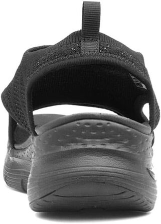 Сандлії Skechers Arch Fit City Catch для жінок (38 EU, чорний мілар з трикотажу)