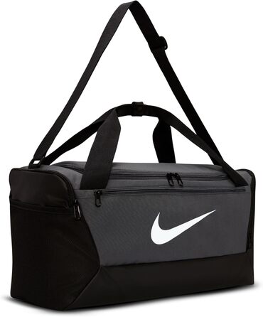 Сумка Nike Duff, універсальний розмір, сірий/чорний/білий
