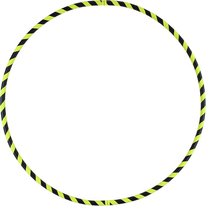 Hula Hoop обруч Hoopomania для дорослих, неон жовтий, Ø105 см, початковий рівень