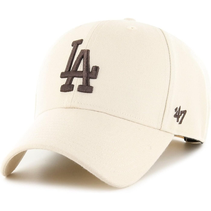 Кепка бейсболка MLB Los Angeles Dodgers оригінальна кепка з козирком Snapback MVP Natural