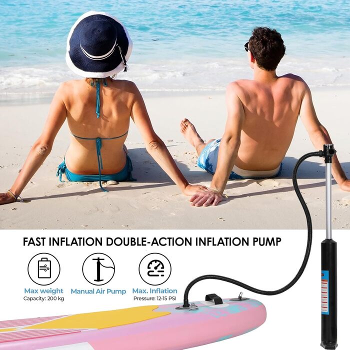 SUP дошка для веслування 305x76x15 см, Stand Up Paddle Set, Преміум Комплектація, для дорослих та підлітків, до 200 кг