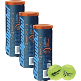 ZRZ Fip Next Padel Ball: Професійні м'ячі для падел-тенісу (3 банки по 3 м'ячі)