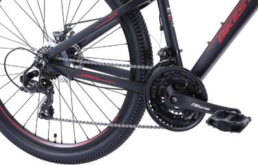 Гірський велосипед BIKESTAR Hardtail алюмінієвий, 21 швидкість Shimano, дискові гальма, 27.5