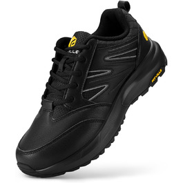 Черевики для трекінгу FitVille X-широкі, чоловічі, водонепроникні, чорні. З підтримкою склепіння стопи, розмір 39.5-50. Для будь-якої погоди.