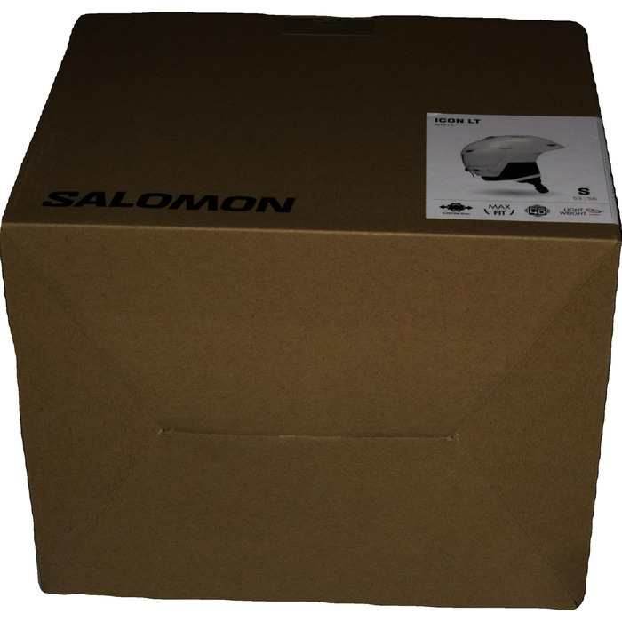 Жіночий шолом Salomon Icon Lt S 5356 білий, для гірськолижного спорту