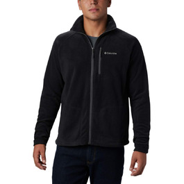 Чоловіча флісова куртка Columbia Fast Trek II Full Zip чорного кольору, розмір M