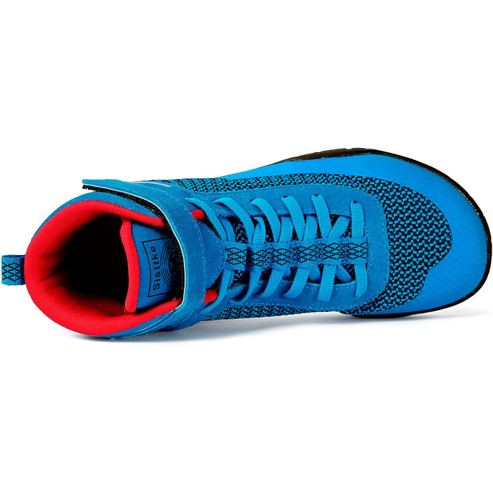 Чоловічі борцівські та боксерські кросівки для фітнесу, важкої атлетики та пауерліфтингу, Zero-Drop, розмір 39.5 EU, колір блакитний