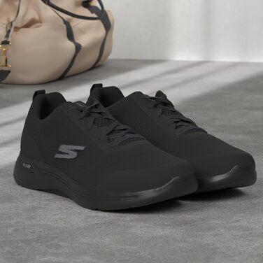 Чоловічі кросівки Skechers Go Walk Arch Fit Idyllic, чорні, розмір 47.5 EU, X-широкі