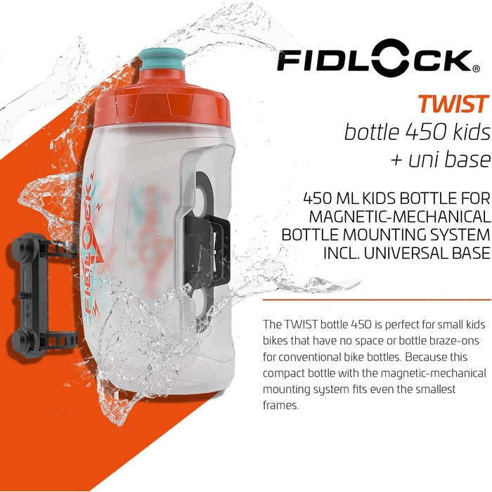 Дитяча пляшка для води Fidlock Twist Bottle Set 4, 450 мл