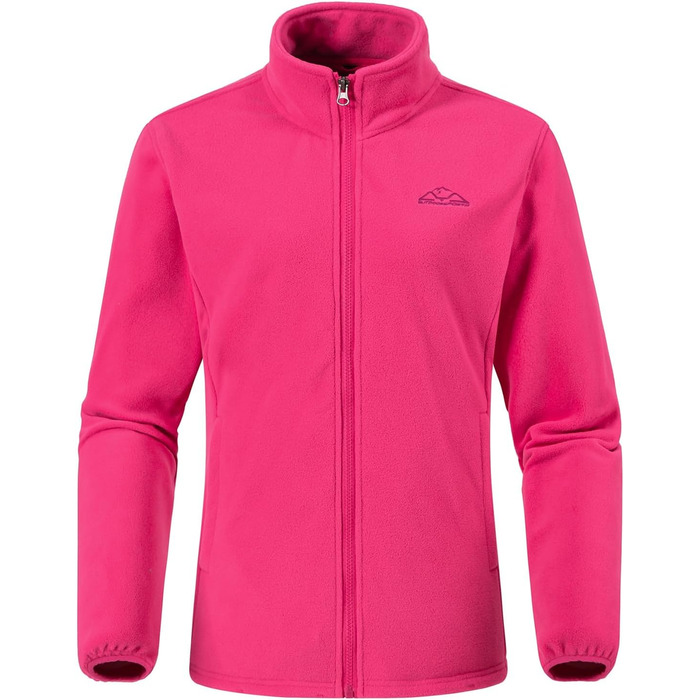 Жіноча 3-в-1 зимова куртка: водонепроникна, вітрозахисна, з флісовою підкладкою та знімним капюшоном, рожевого кольору