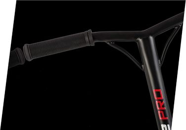 SOKE Stunt Scooter PRO: трюковий самокат для дорослих та дітей, ABEC 9 підшипники, чорно-червоний, вантажопідйомність 100 кг