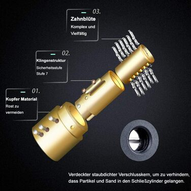 Замок для велосипеда Toptrek Faltschloss 94 см, 8 гнучких секцій, рівень безпеки 7, чорний