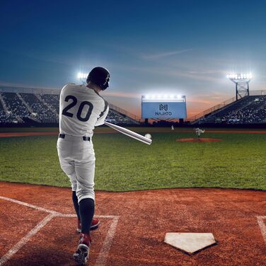 Бейсбольна бита: дерев'яна або алюмінієва, міцна, з неслизькою ручкою, 81 см (срібна, алюміній)