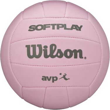 Волейбольний м'яч Wilson AVP Soft Play рожевого кольору