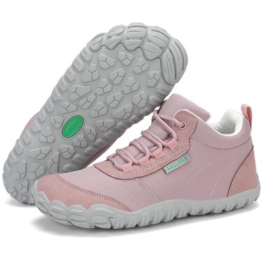 Сагуаро Чоловічі та жіночі барефут кросівки Zehenschuhe (пальцеві) для фітнесу, Zero-Drop підошва, р. 36-48, Рожеві